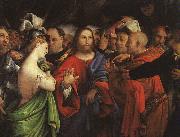 Lorenzo Lotto Christ and the Adulteress china oil painting reproduction